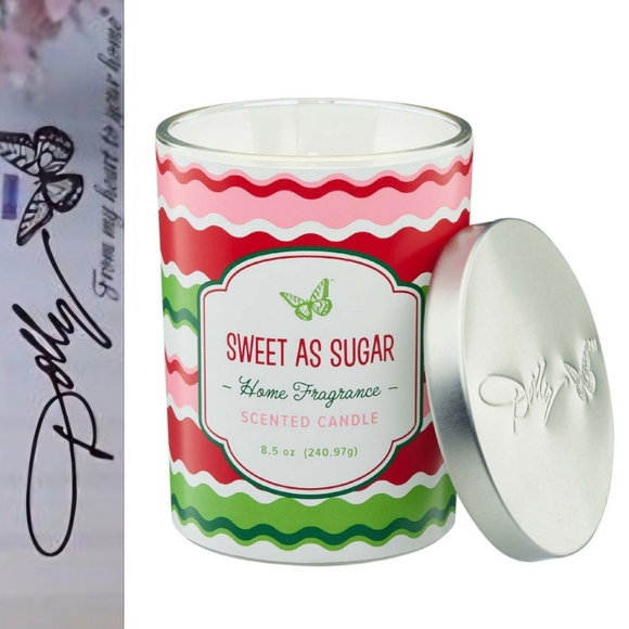 Dolly Parton Sweet As Sugar Home Fragrance Scented Candle - Picture 1 of 10